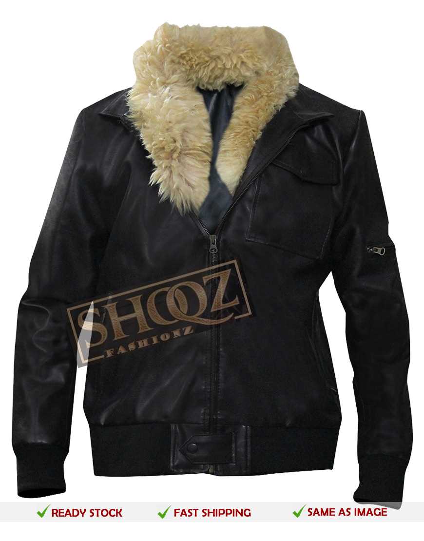 Spider Homecoming Vulture Fur Collar Bomber Jacket
